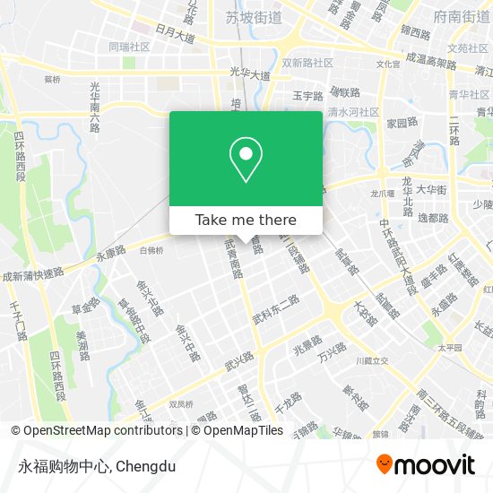 永福购物中心 map