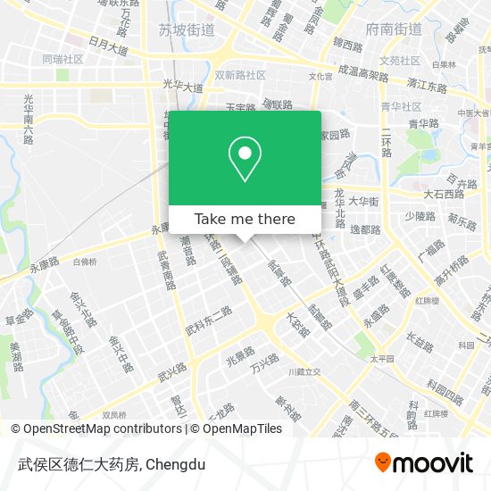 武侯区德仁大药房 map