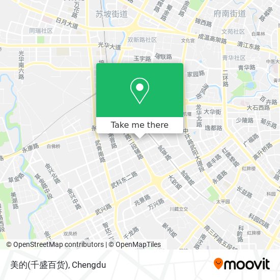 美的(千盛百货) map