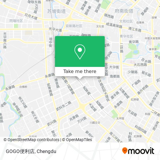 GOGO便利店 map