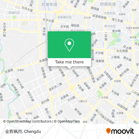 金辉枫尚 map
