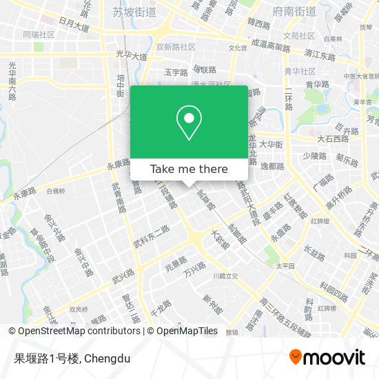 果堰路1号楼 map