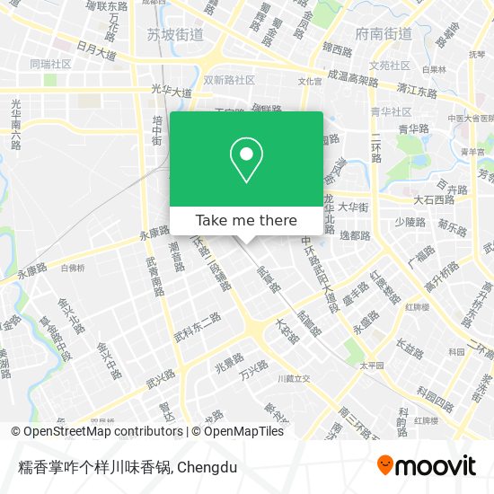 糯香掌咋个样川味香锅 map