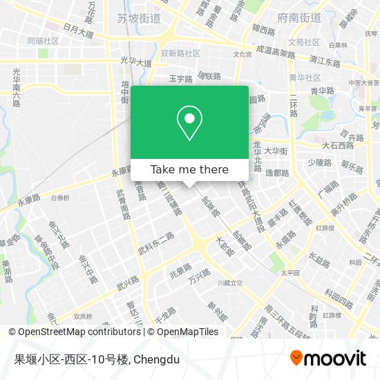 果堰小区-西区-10号楼 map