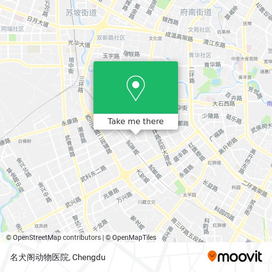 名犬阁动物医院 map