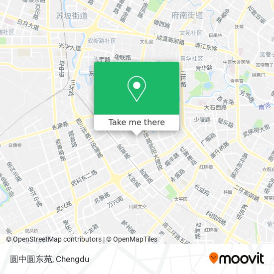 圆中圆东苑 map