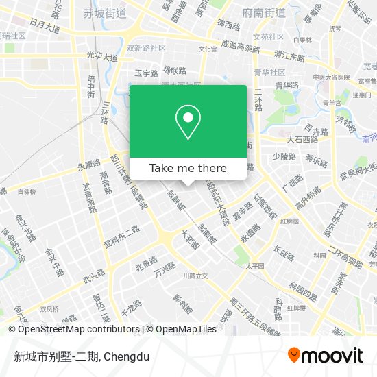 新城市别墅-二期 map