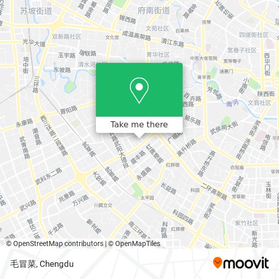 毛冒菜 map