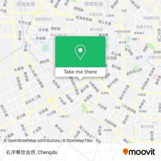 右岸餐饮会所 map