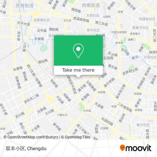 双丰小区 map