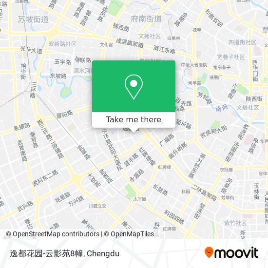 逸都花园-云影苑8幢 map