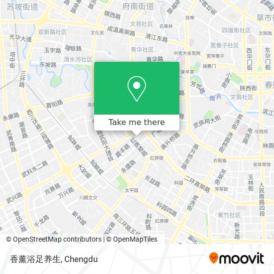 香薰浴足养生 map