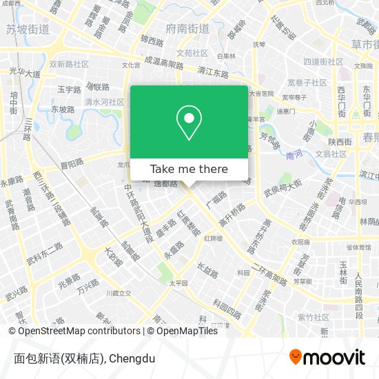 面包新语(双楠店) map