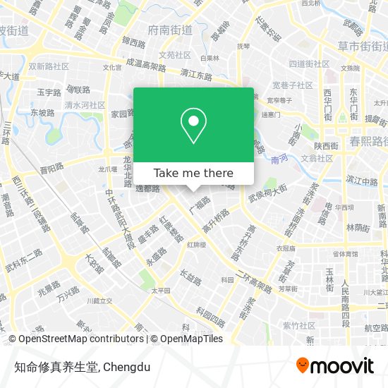 知命修真养生堂 map