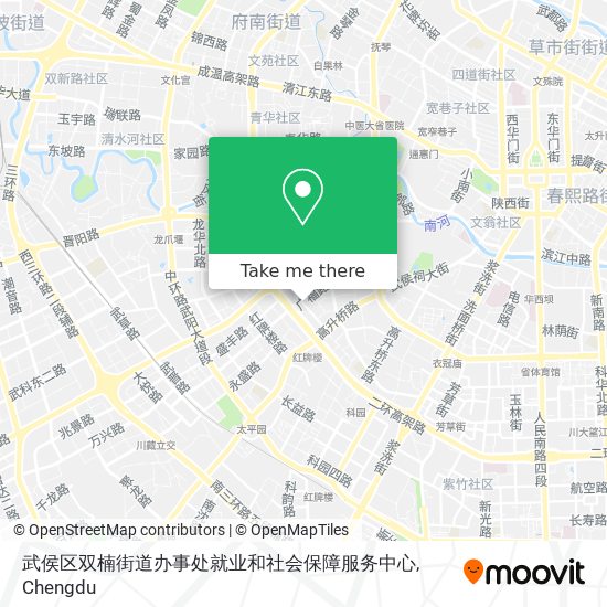 武侯区双楠街道办事处就业和社会保障服务中心 map