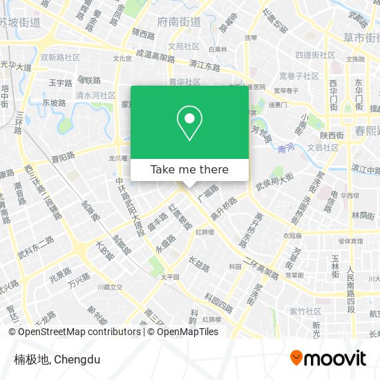 楠极地 map