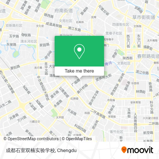 成都石室双楠实验学校 map