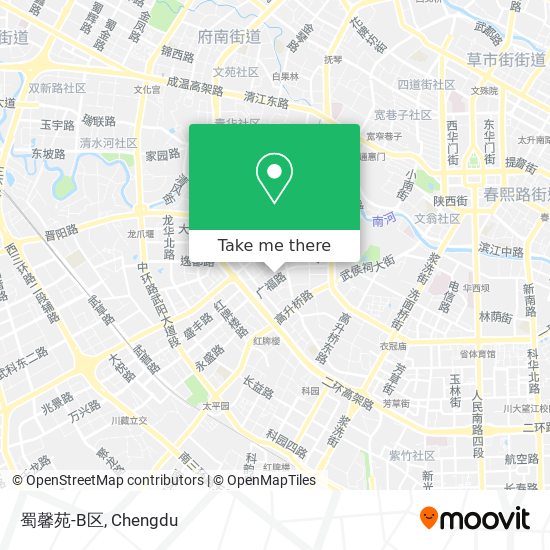 蜀馨苑-B区 map