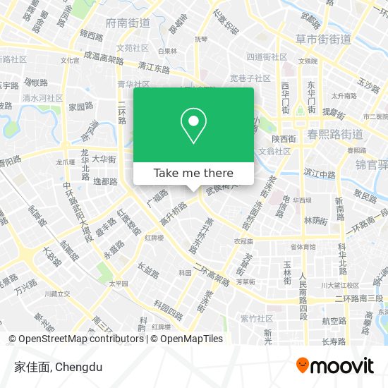 家佳面 map