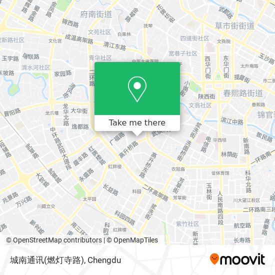 城南通讯(燃灯寺路) map