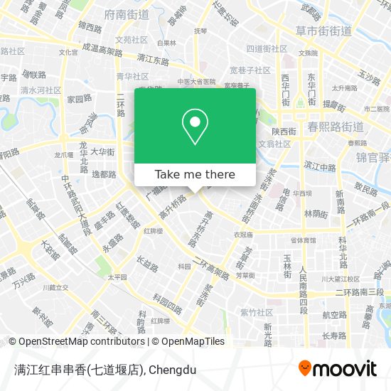 满江红串串香(七道堰店) map