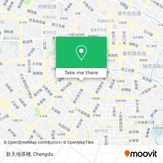 新天地茶楼 map