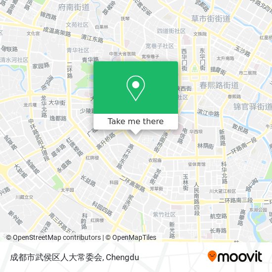 成都市武侯区人大常委会 map