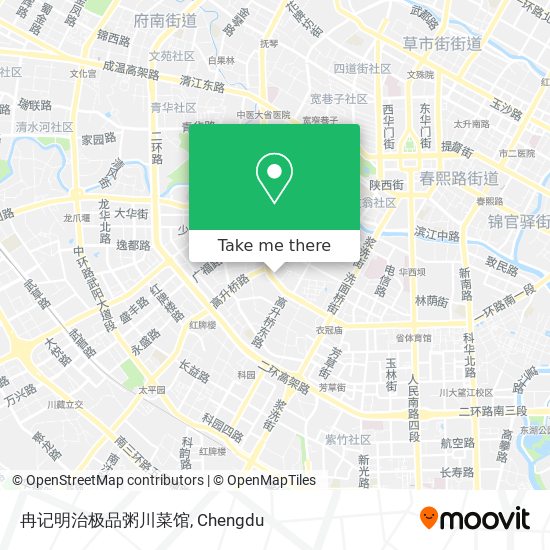 冉记明治极品粥川菜馆 map
