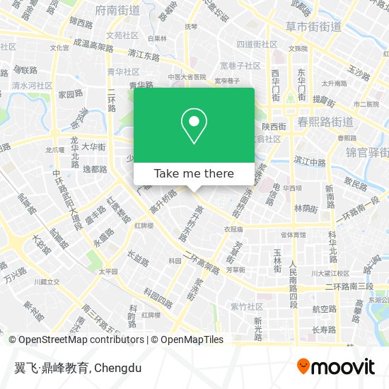 翼飞·鼎峰教育 map