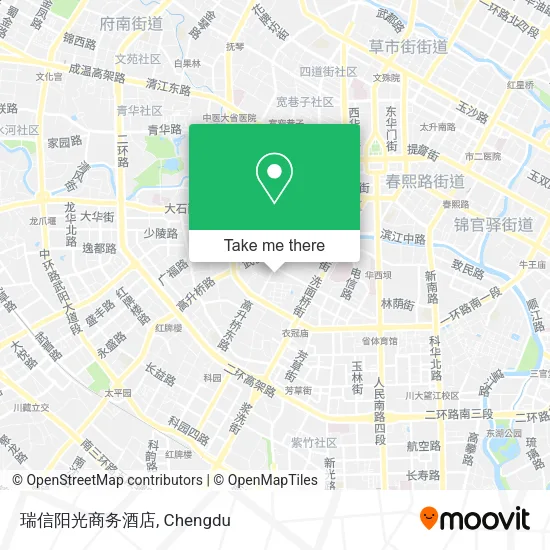 瑞信阳光商务酒店 map