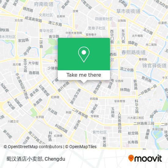 蜀汉酒店小卖部 map