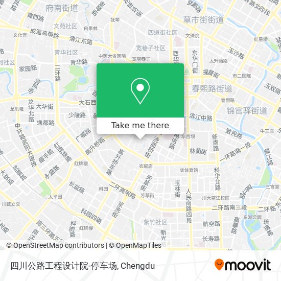 四川公路工程设计院-停车场 map