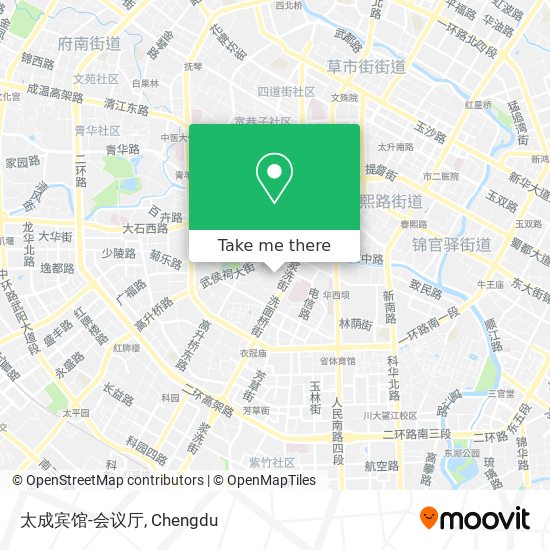 太成宾馆-会议厅 map
