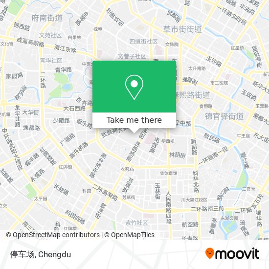 停车场 map
