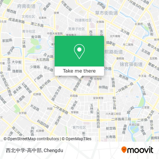 西北中学-高中部 map