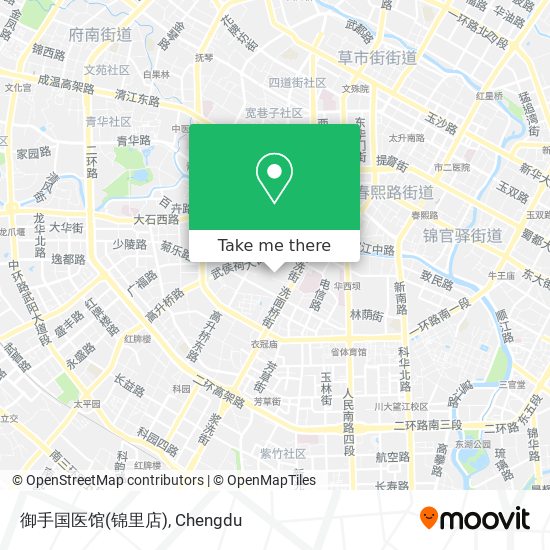 御手国医馆(锦里店) map
