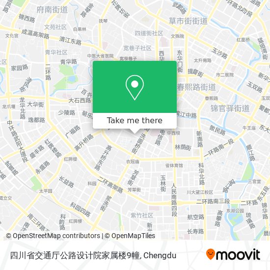 四川省交通厅公路设计院家属楼9幢 map