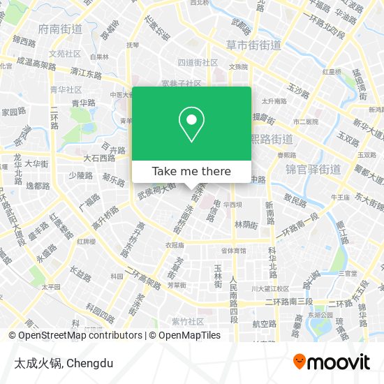 太成火锅 map