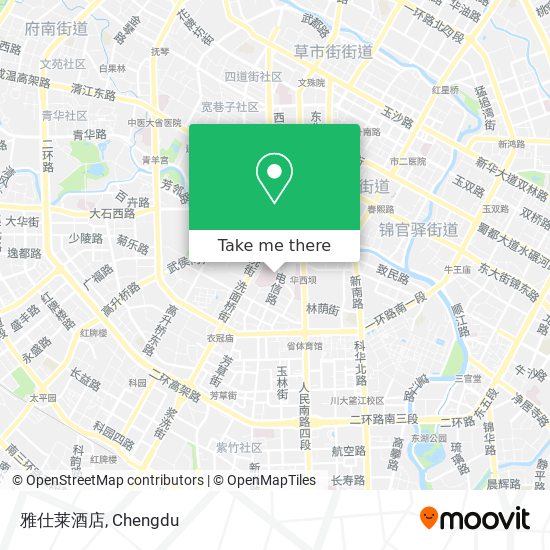 雅仕莱酒店 map