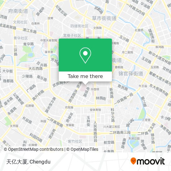 天亿大厦 map