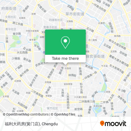 福利大药房(簧门店) map