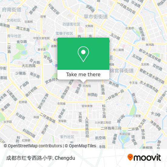 成都市红专西路小学 map