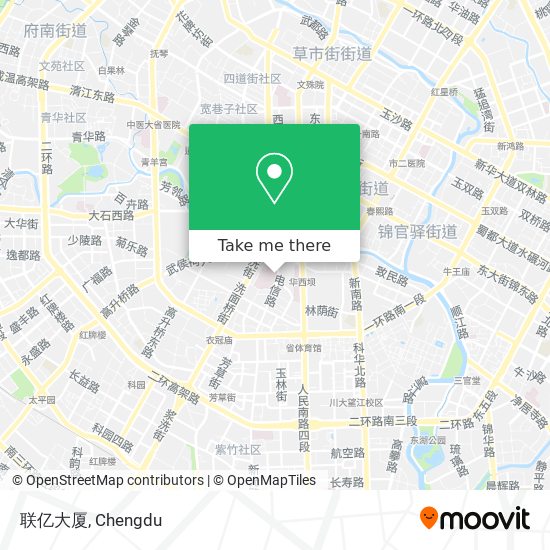 联亿大厦 map