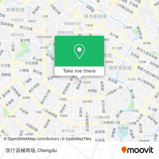 医疗器械商场 map