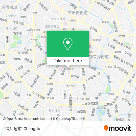 福莱超市 map