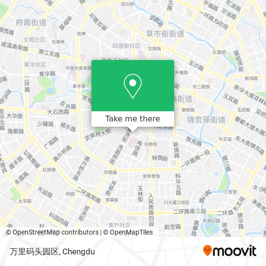 万里码头园区 map
