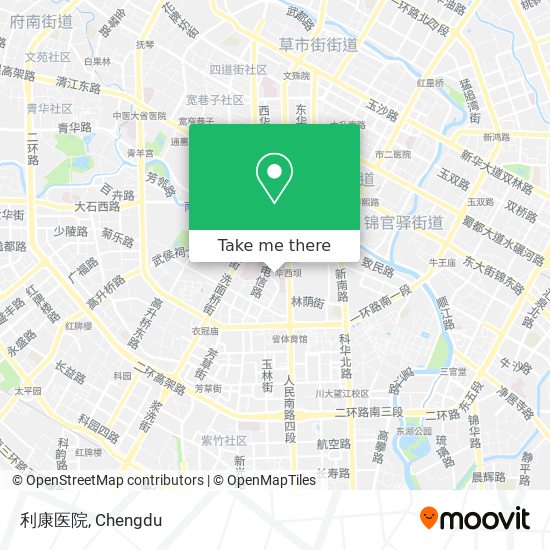 利康医院 map