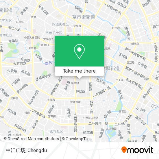 中汇广场 map
