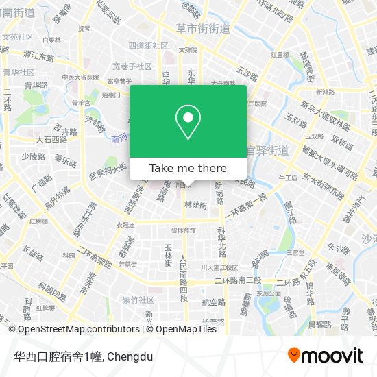 华西口腔宿舍1幢 map