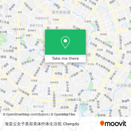 海棠云女子美容美体纤体生活馆 map